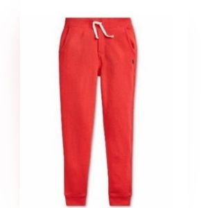 Polo Ralph Lauren Boys Sweatpants  Size Large (14/16) NWT Red